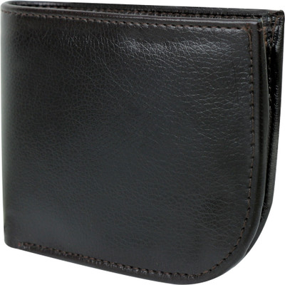 

Crude Men Brown Artificial Leather Wallet(4 Card Slots)