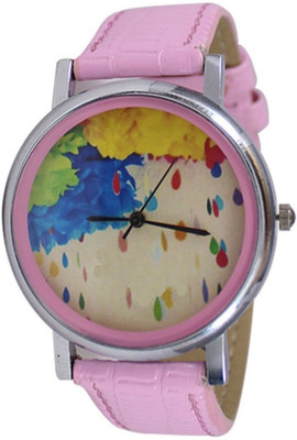 

CelAura FX-W-002 Round Shapped Dial Leather Strap Wrist Analogue Watch For Boys and Men Watch - For Men