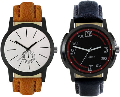 

Celora 412-423 Stylish New Collection Combo Watch With Round Dial And Leather Strap Watch - For Men