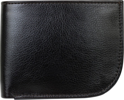 

Tycos Men Brown Genuine Leather Wallet(4 Card Slots)