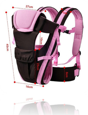 

Aayat Kids SmartBuy Sporty Luxury Belt X7 Baby Carrier(Black, Front Carry facing in)
