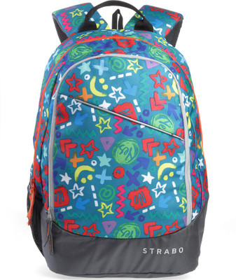 

Strabo CANDY AOP PRINTED 30 L Backpack(Multicolor)