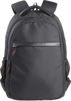 

Strabo MOTO BLACK 25 L Backpack(Black)