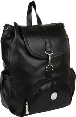 

Aj style cbi119 black 8 L Backpack(Black)