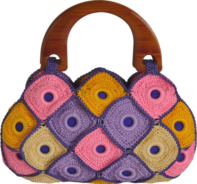 

Adrish Creative Ring Shoulder Bag(Purple, 6 inch)