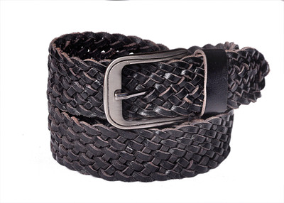 

Hi Men Black Genuine Leather Belt