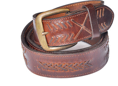 

Hi Men Brown Genuine Leather Belt