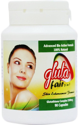 

Gluta Fair 5 IN 1 Gluta Gluta fair 5in1 1500 Mg 90 Capsules(90 g)