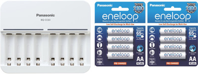 

Panasonic BQCC63 + 2000 8Pl Battery Camera Battery Charger(White)