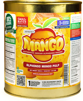 

Keynote Alphonso Mango Puree (Economy Pack)(3100 g)