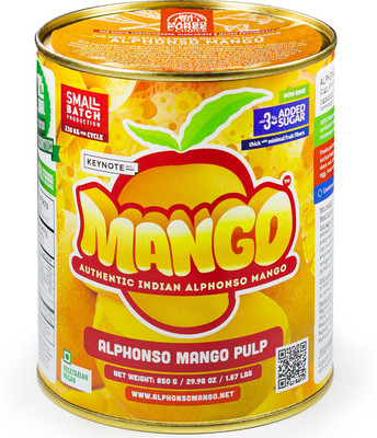 

Keynote Alphonso Mango Puree (Regular Pack)(850 g)