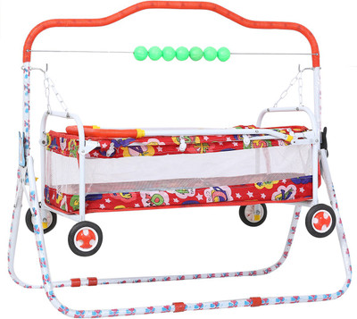 

Shishu.Online RED CRADLE ,BAGGI JHOOLA(Red)