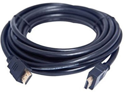 

Aironx High Speed HDMI to HDMI Male HDMI Cable TV Lead 1.4V Ethernet 3D Full HD 1080p Meter (Latest Standard) HDMI Cable(Computer, Laptop, Black)
