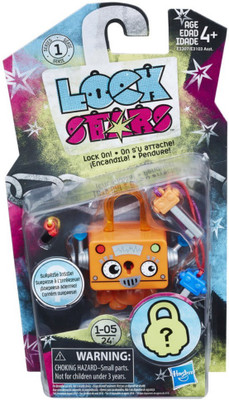 

Hasbro Lock Stars Basic Orange Robot -- Series 1(Multicolor)