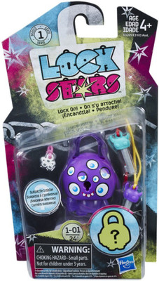 

Hasbro Lock StarsBasic Purple Monster with Eyes -- Series 1(Multicolor)