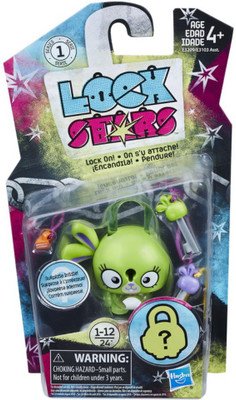 

Hasbro Lock Stars Basic Green Bunny -- Series 1(Multicolor)