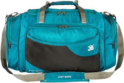 

Just Bags Splint Travel Duffel Bag(Blue, Black), Black;blue