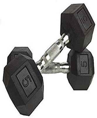 

Keyways BEST QUALITY 5 KG HEX FIXED WEIGHT DUMBBELL PACK OF ( PAIR ) Fixed Weight Dumbbell(10 kg)