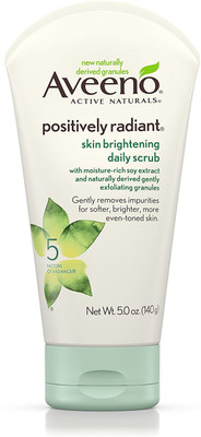 

Aveeno Positively Radiant Skin Brightening Daily Scrub, 5 Oz(140 g)