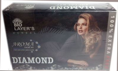 

Bio Layers Herbals Aroma Diamond Facial Kit 500 g(Set of 5)