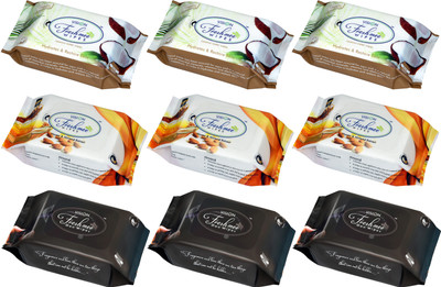 

Vision Refreshing Freshmee Skin / Face Care Wipes -All 3 Fragrances ( 30 Wipes Per Pack )(Pack of 9)