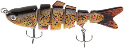 

Magideal Fishing Lure Multi Jointed Multi Jointed Fish Decoy Fishing Lure(Pack of 1 Size 100)
