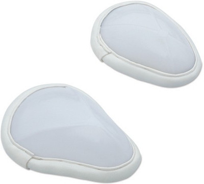 

Vinex Tournament-Men Pack of 2 Abdominal Guard(, Multicolor, White