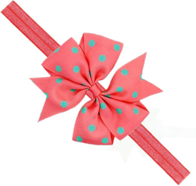 

ADS_Trendyzones Baby Headbands Hairband Grosgrain Ribbon Boutique Dotted Bow Bowknot for Girls Newborn Teens Infant Toddler hair band Head Band, Hair Band Head Band, Hair Band(Multicolor)