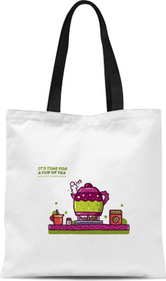 

Mustmaal Tote(White, Multicolor), Multicolor;white