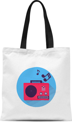 

Mustmaal Tote(White, Multicolor), Multicolor;white