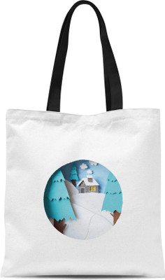 

Mustmaal Tote(White, Multicolor), Multicolor;white