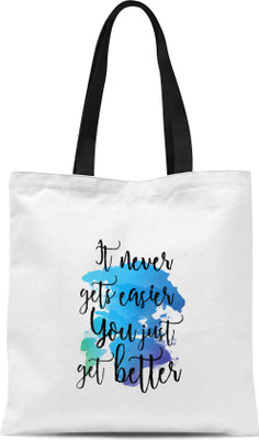 

Mustmaal Tote(White, Multicolor), Multicolor;white
