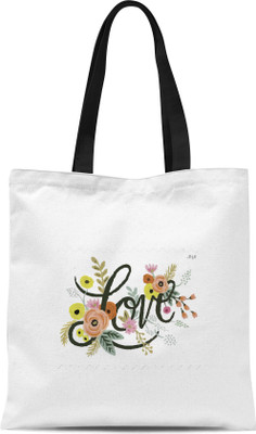 

Mustmaal Tote(White, Multicolor), Multicolor;white