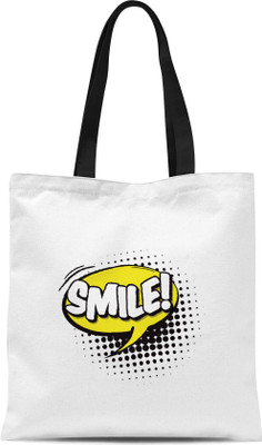 

Mustmaal Tote(White, Multicolor), Multicolor;white