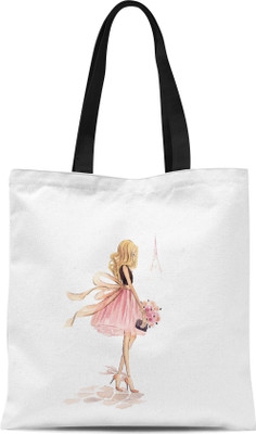 

Mustmaal Tote(White, Multicolor), Multicolor;white