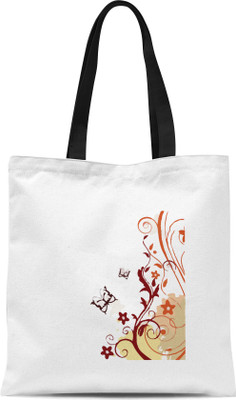 

Mustmaal Tote(White, Multicolor), Multicolor;white