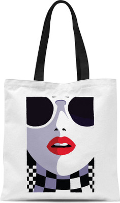 

Mustmaal Tote(White, Multicolor), Multicolor;white