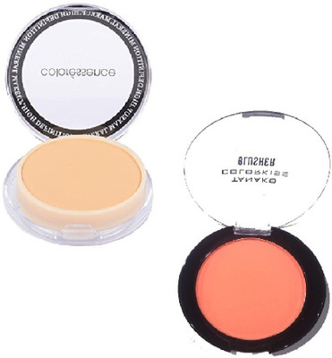 

J.J JUMERA SPEACIAL BEAUTY COMBO'S FOR WOMEN Compact Powder Compact - 10 g ( Beige - CP-1) WITH 06 JUMERA BLUSHER(Pack of 2)