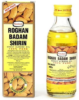 

Hamdard Roghan Badam Shirin 100% Pure Almond(100 ml)
