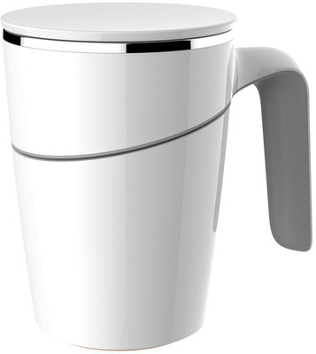 

Lavi ES_987 Plastic, Stainless Steel Mug(470 ml), White