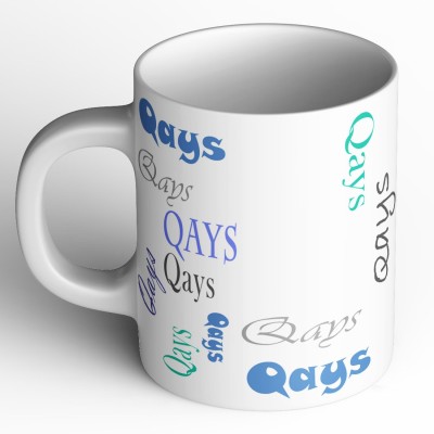 Abaronee Qays b005 in name Ceramic Coffee Mug(350 ml)