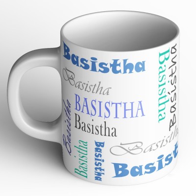 Abaronee Basistha b005 in name Ceramic Coffee Mug(350 ml)