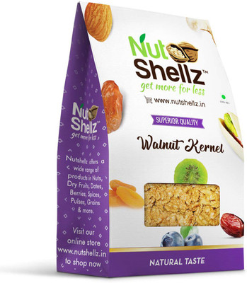 

Nutshellz Kashmir Akhrot Premium Walnuts(250 g, Pouch)