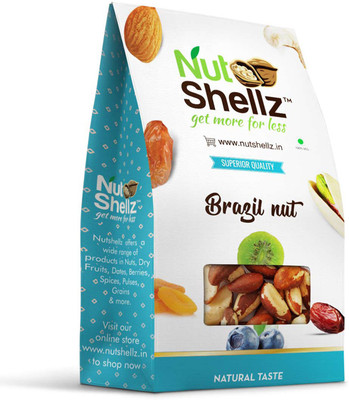 

Nutshellz Premium Brazil Nuts(500 g, Pouch)