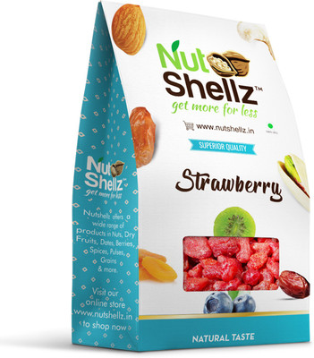 

Nutshellz Dried Whole Strawberries(500 g, Pouch)