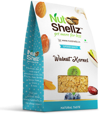 

Nutshellz Kashmir Akhrot Premium Walnuts(500 g, Pouch)