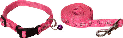 

DOGII Dog Collar & Leash(, pink