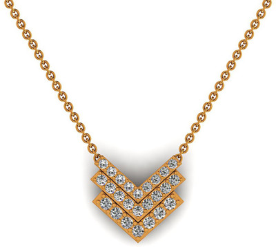 

Vannajewels CDFJN-0052 Princess Yellow Gold Precious Necklace(18kt)