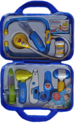 

MEGAEMART DOCTOR SET ROLE PLAY TOYS FOR KIDS BLUE BIG