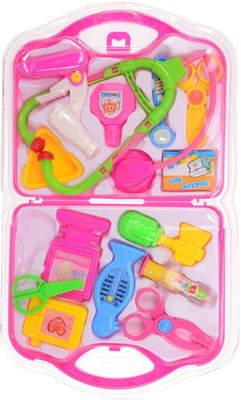 

MEGAEMART DOCTOR SET ROLE PLAY TOYS FOR KIDS [DARK PINK]